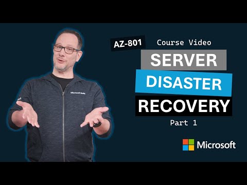 Disaster recovery in Windows Server on-premises and hybrid environments Part 1 | AZ-801 | Episode 5
