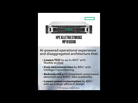 IDC Analyst Report: HPE Storage Future-Ready Program for HPE Alletra Storage MP B10000