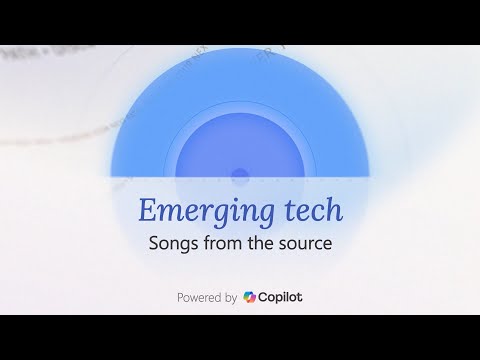 Emerging tech – Powered by Copilot