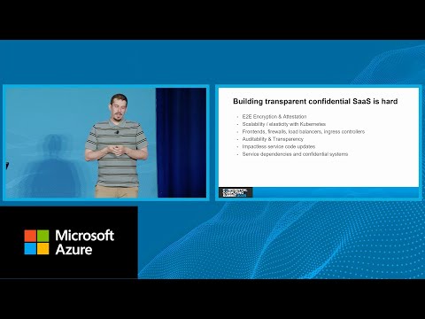 Building Confidential Inferencing (and other SaaS) on Azure – Confidential Computing Summit 2025