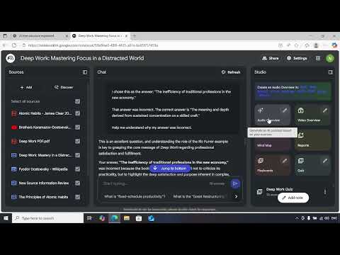 Mastering Audio & Video Overview Settings in NotebookLM | Audio and Video overview settings |