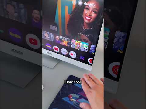 @superscientific shows off the ASUS ZenScreen Smart Monitor — 4K UHD, anti-glare, and smart TV mode.