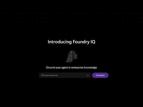 Introducing Foundry IQ