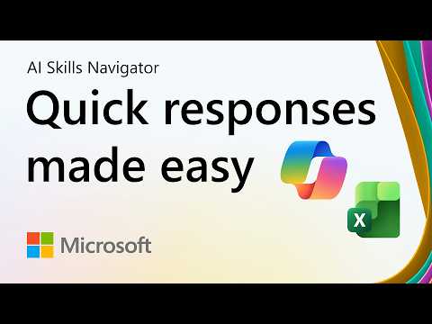 Create a customer quick response guide with Copilot