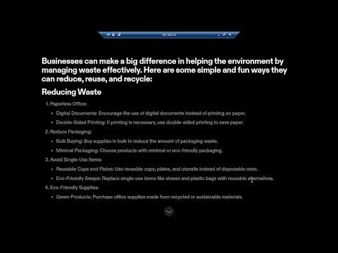 How to Reduce Waste in Business or Companies| Green IT |