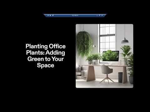 How to Plant office plants in office to make it Eco Friendly | Green IT |