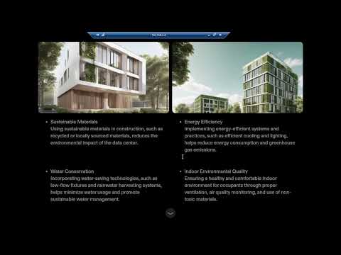 How to have Sustainable Design of Data Centers |Sustainable building designs| Green IT |