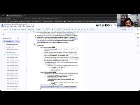 [SIG Docs] Bi-Weekly Community Meeting for 2025-11-25T18:26:22Z.mp4