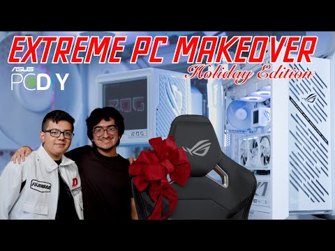 ASUS PC DIY | A full-circle ROG transformation for our Holiday PC Makeover winner