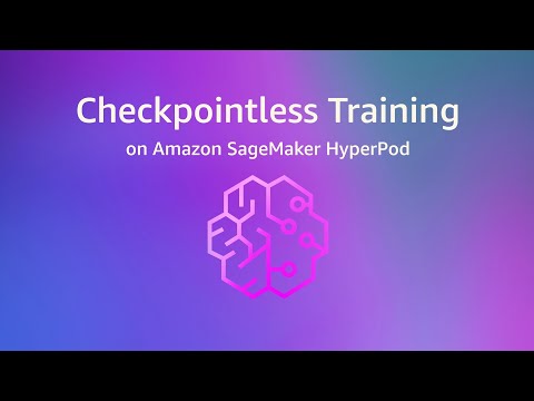 Indroduction to Checkpointless Training on Amazon SageMaker HyperPod | Amazon Web Services