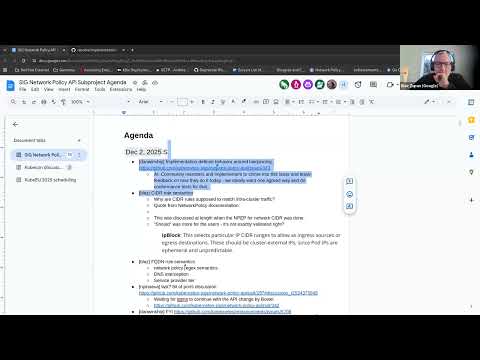 Network Policy API Meeting for 2025-12-02