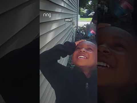 Donny Jr. loves to talk to his dad on Two-Way Talk before school, but his dad beat him to it today 💙