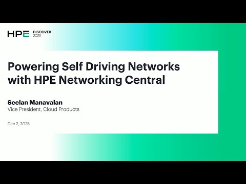 HPE Aruba Networking Central: Unlock Full-Stack Network Observability, Management, and Policy