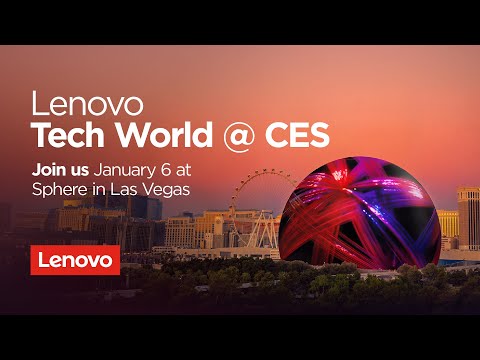 Lenovo Tech World @ CES 2026 | Live from Sphere
