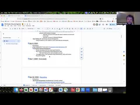 WG Node Lifecycle Meeting for 2025-12-08