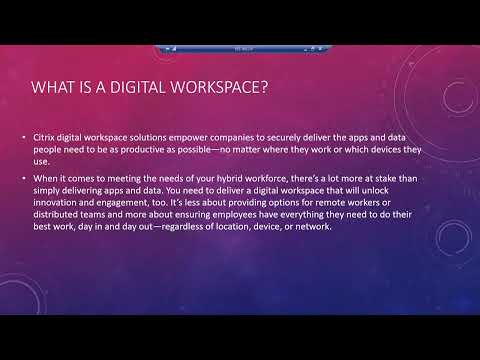 Digital Workspace | Fundamentals of Citrix Cloud |