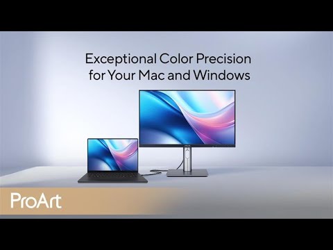 Exceptional Color Precision for Your Mac and Windows – ProArt Display | ASUS