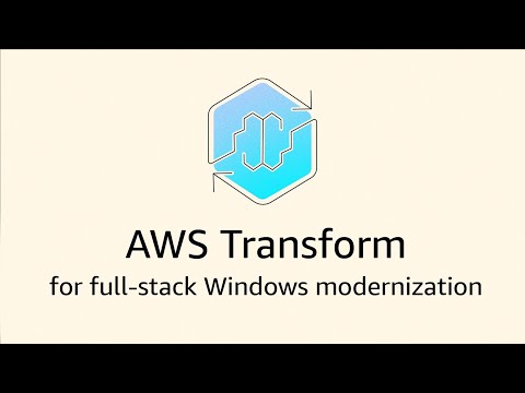 AWS Transform for full-stack Windows modernization | Amazon Web Services
