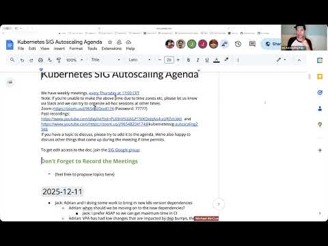 SIG Autoscaling Weekly SIG Meeting for 2025-12-11T16:02:41Z.mp4