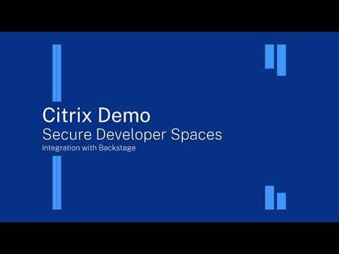 Secure Developer Spaces integration with Backstage