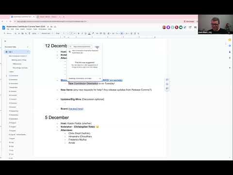 [SIG ContribEx] Weekly Contributor Comms Meeting for 2025-12-12T15:56:40Z.mp4