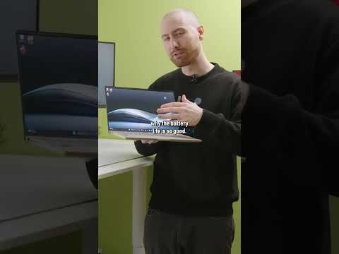 The ASUS Zenbook A14’s OLED saves battery?? 🔋🤔