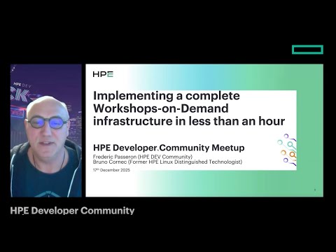 Implementing a complete Workshop-on-Demand infrastructure in less than an hour