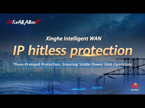Video Huawei Xinghe Intelligent WAN IP Hitless Protection