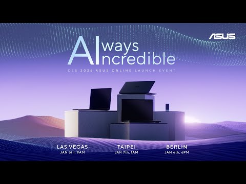 CES 2026 ASUS Official Teaser – Always Incredible