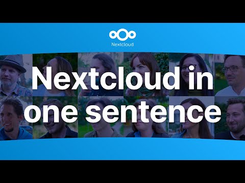 We asked our team to describe Nextcloud in one sentence. This is what happened.