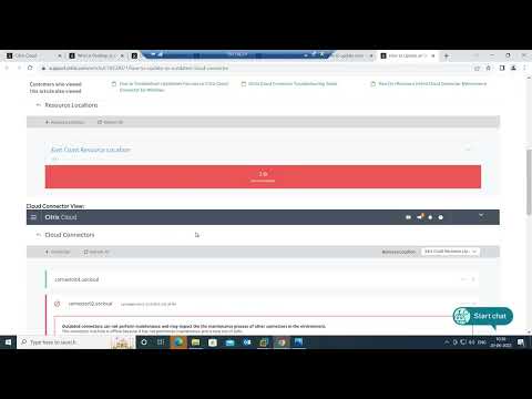 Troubleshooting- How to update outdated Cloud Connector | Citrix Cloud Fundamentals |