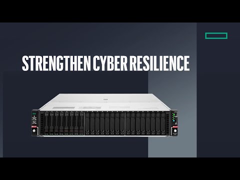 Enhancing cyber resilience with HPE StoreOnce Systems