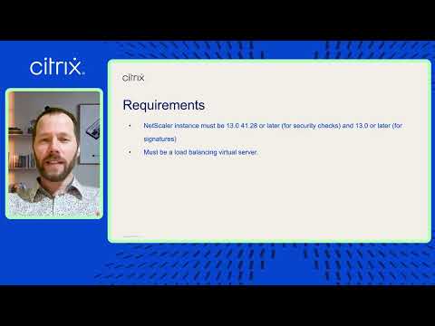 NetScaler TechTalks: WAF Recommendations