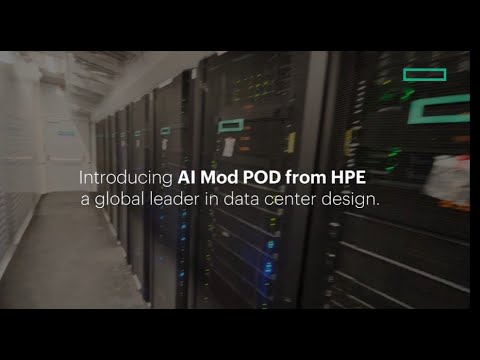 HPE Data Center Services – AI Mod POD