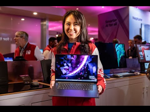 Lenovo Yoga Pro 9i Aura Edition at CES 2026