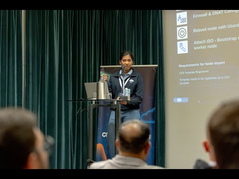 Enhancements on the CloudStack Kubernetes Service | Pearl Dsilva