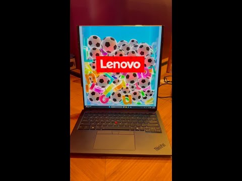 The ThinkPad Rollable XD Concept at CES 2026