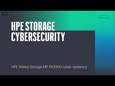 HPE Alletra Storage MP B10000 and Elastic