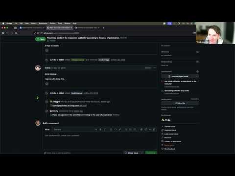 [SIG Docs] Bi-Weekly Community Meeting for 2026-01-20T18:25:02Z.mp4