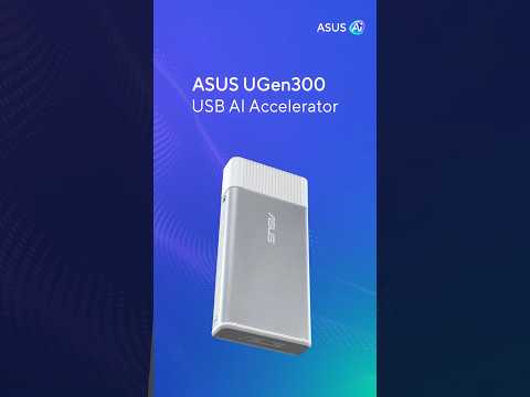 ASUS UGen300 USB AI Accelerator Intro #portrait | 2026