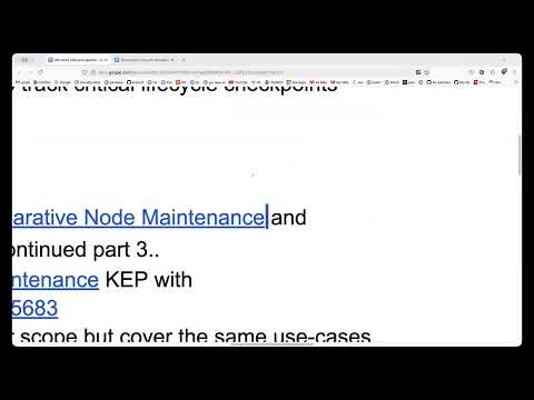 WG Node Lifecycle Meeting for 2026-01-05