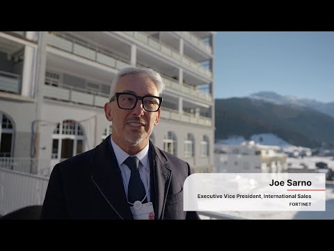 [Global Content] Hear from Fortinet’s Joe Sarno at WEF26 in Davos | WEF26