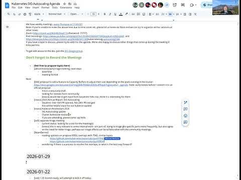 SIG Autoscaling Weekly SIG Meeting for 2026-01-29T15:59:37Z.mp4