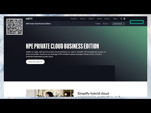 HPE Private Cloud Business Edition