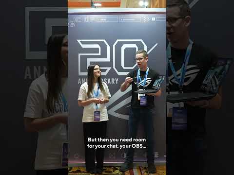 Get an inside look at a ✨streamlined✨ streaming workflow with the new ROG Zephyrus Duo!