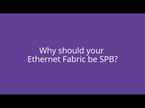 Why your ethernet fabric should be SPB V-Blog