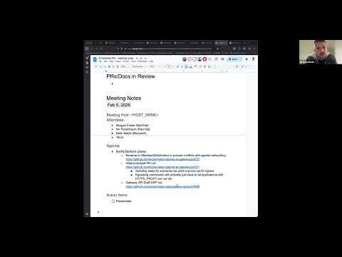 WG AI Gateway Meeting for 2026-02-05