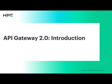 NonStop API Gateway 2.0: Introduction