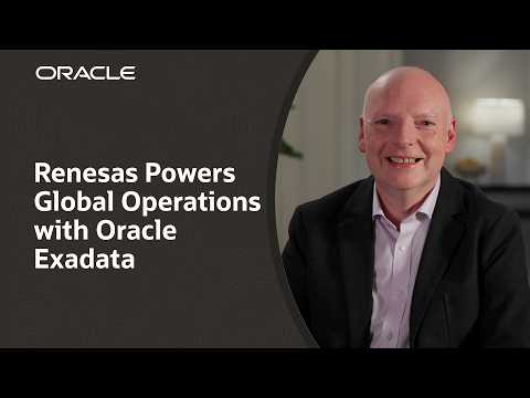 Renesas Boosts Global Availability with Oracle Exadata Database Service on OCI