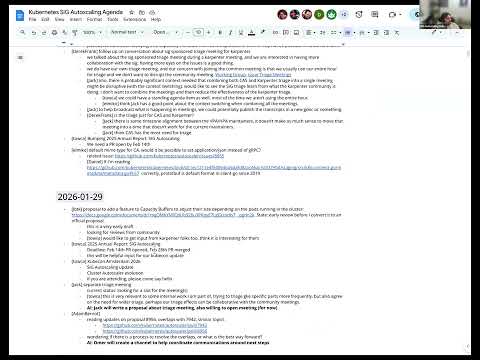 SIG Autoscaling Weekly SIG Meeting for 2026-02-12T16:01:27Z.mp4